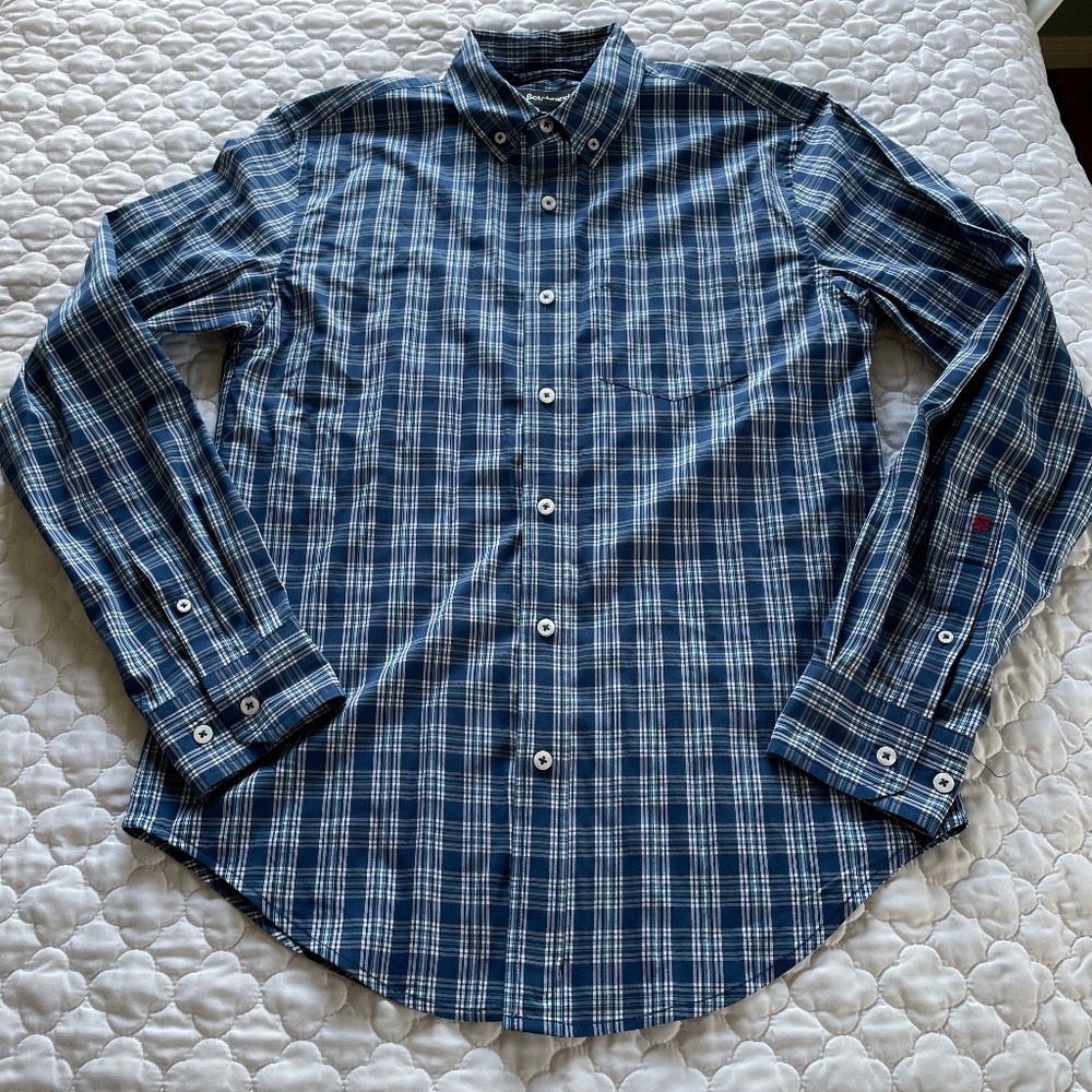 Betabrand Button Down Shirt Size Small Organic‎ Cotton